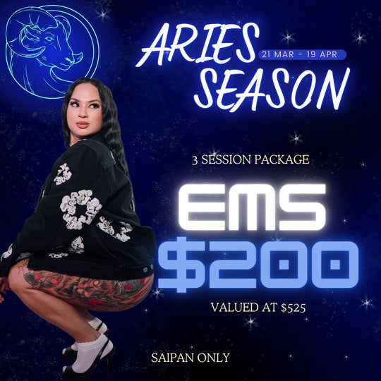 SAIPAN Aries Season - EMS 3 Session Package